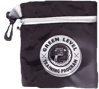 Green Level Zipper Golf Bag